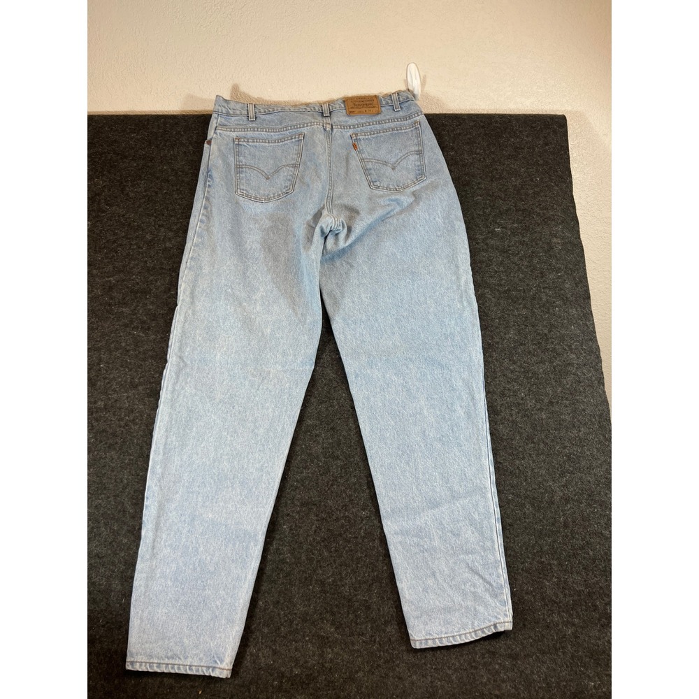 VTG 90s Levis 560 Orange Tab Jeans Men 38x34 Light Wash Loose Fit Tapered USA